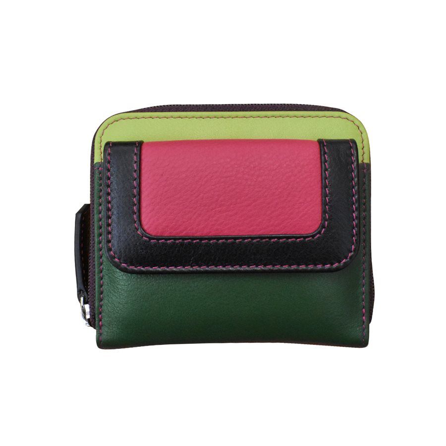 Small Pocket Wallet Forest Multi