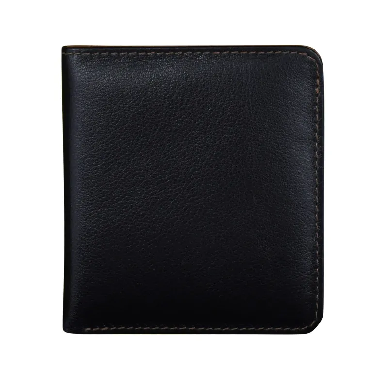 BLK/Toffee Bi-fold Wallet