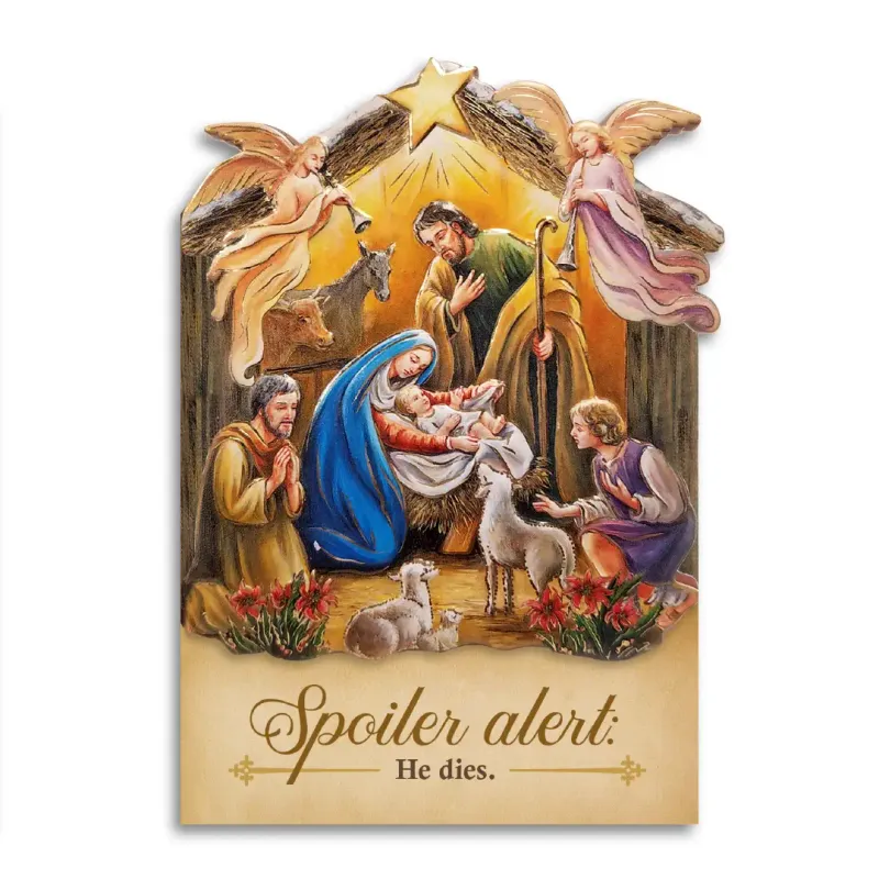 Spoiler Alert Christmas Card