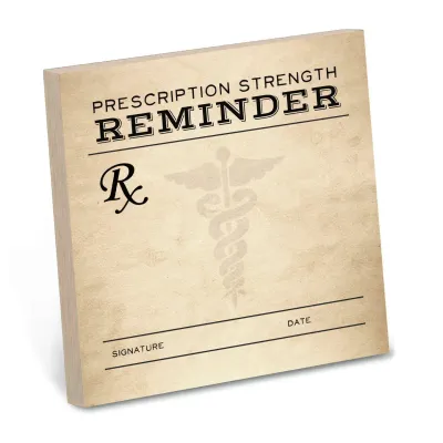 Prescription Strength Sticky Notes