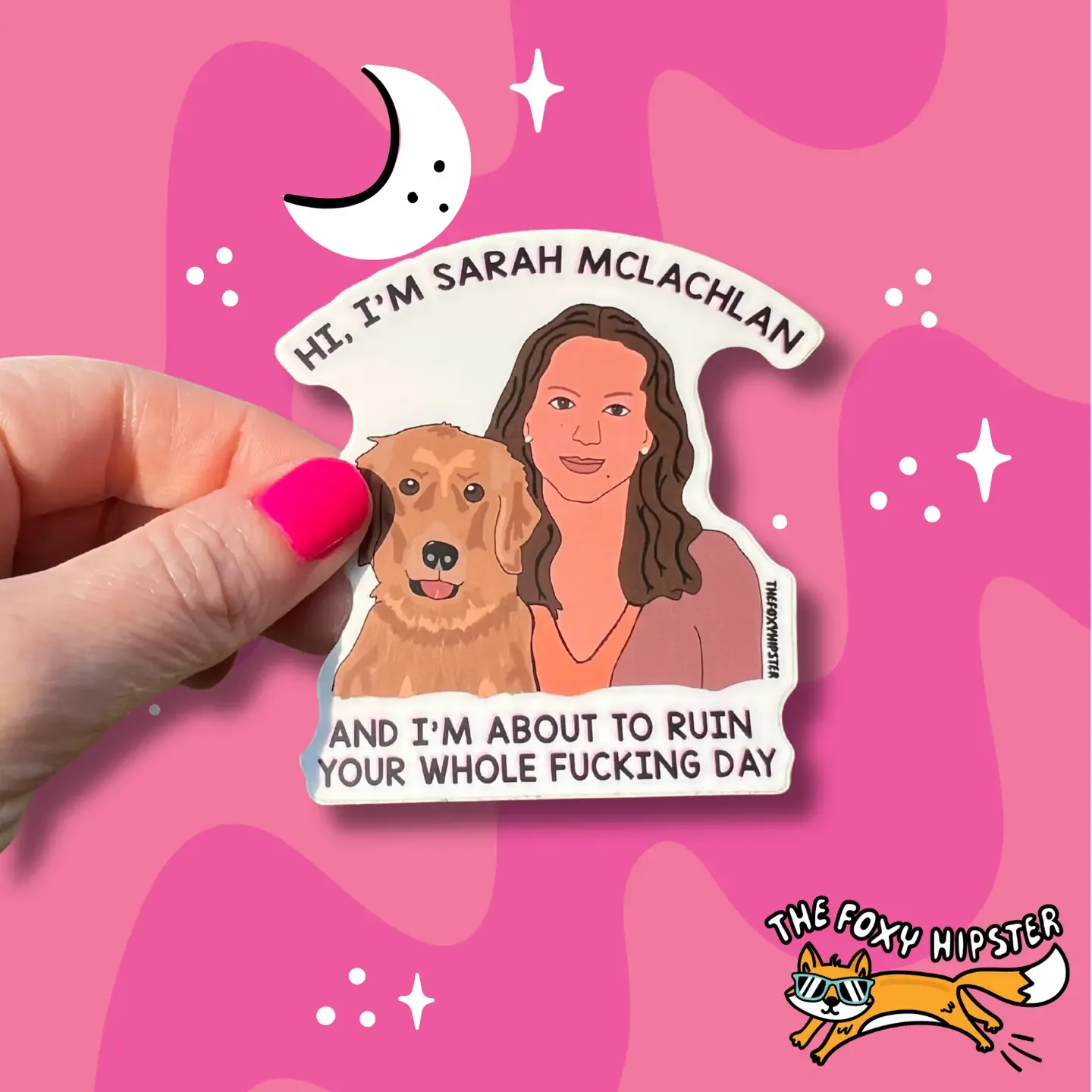 Sarah McLachlan Sticker