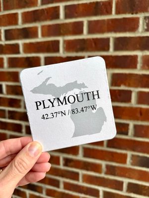 Plymouth Set of Coasters