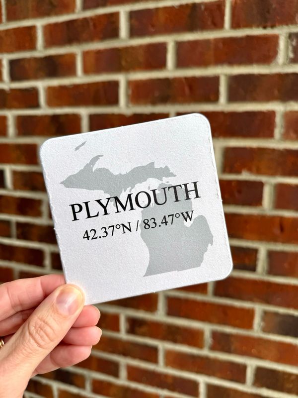 Plymouth Set of Coasters