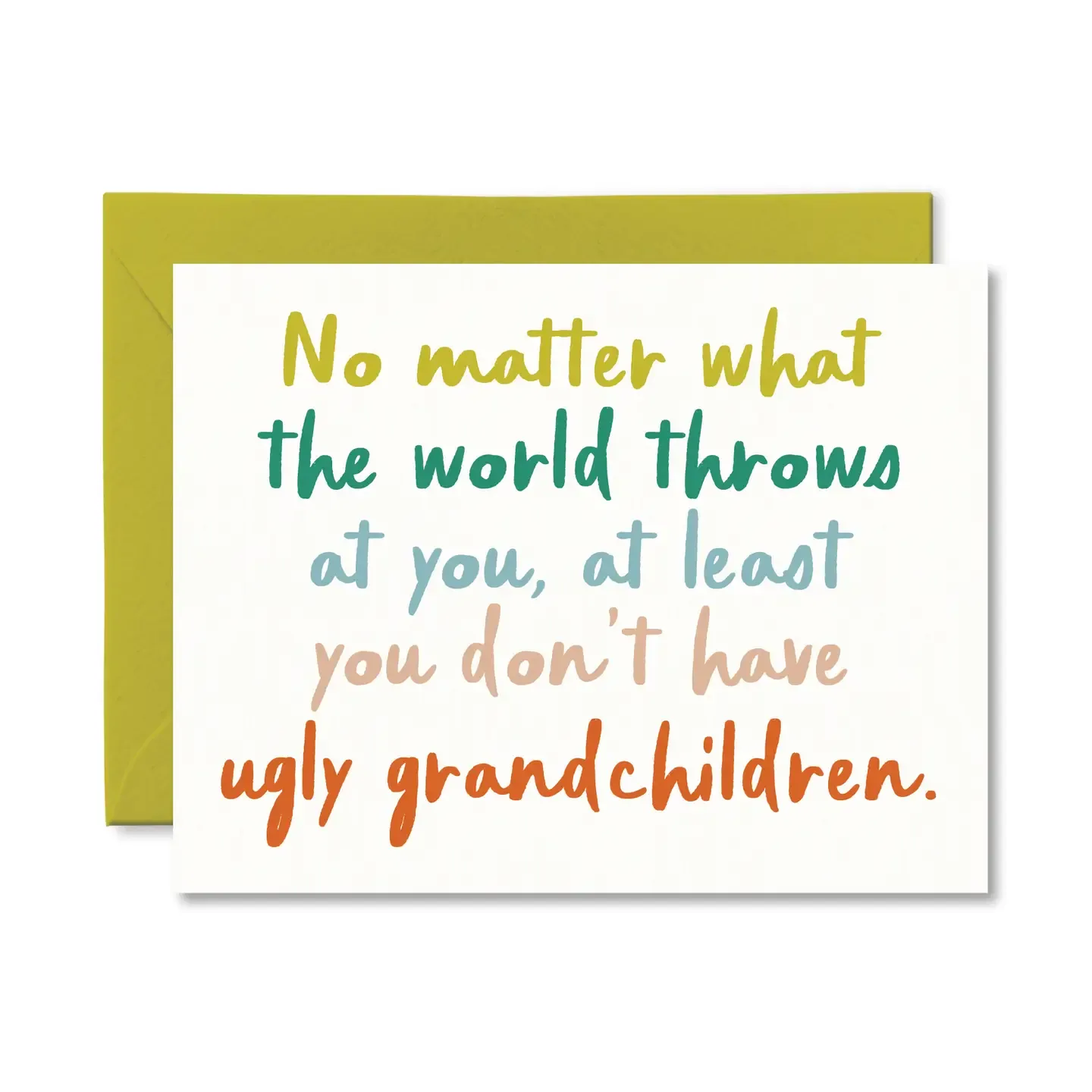 Ugly Grandchildren Card