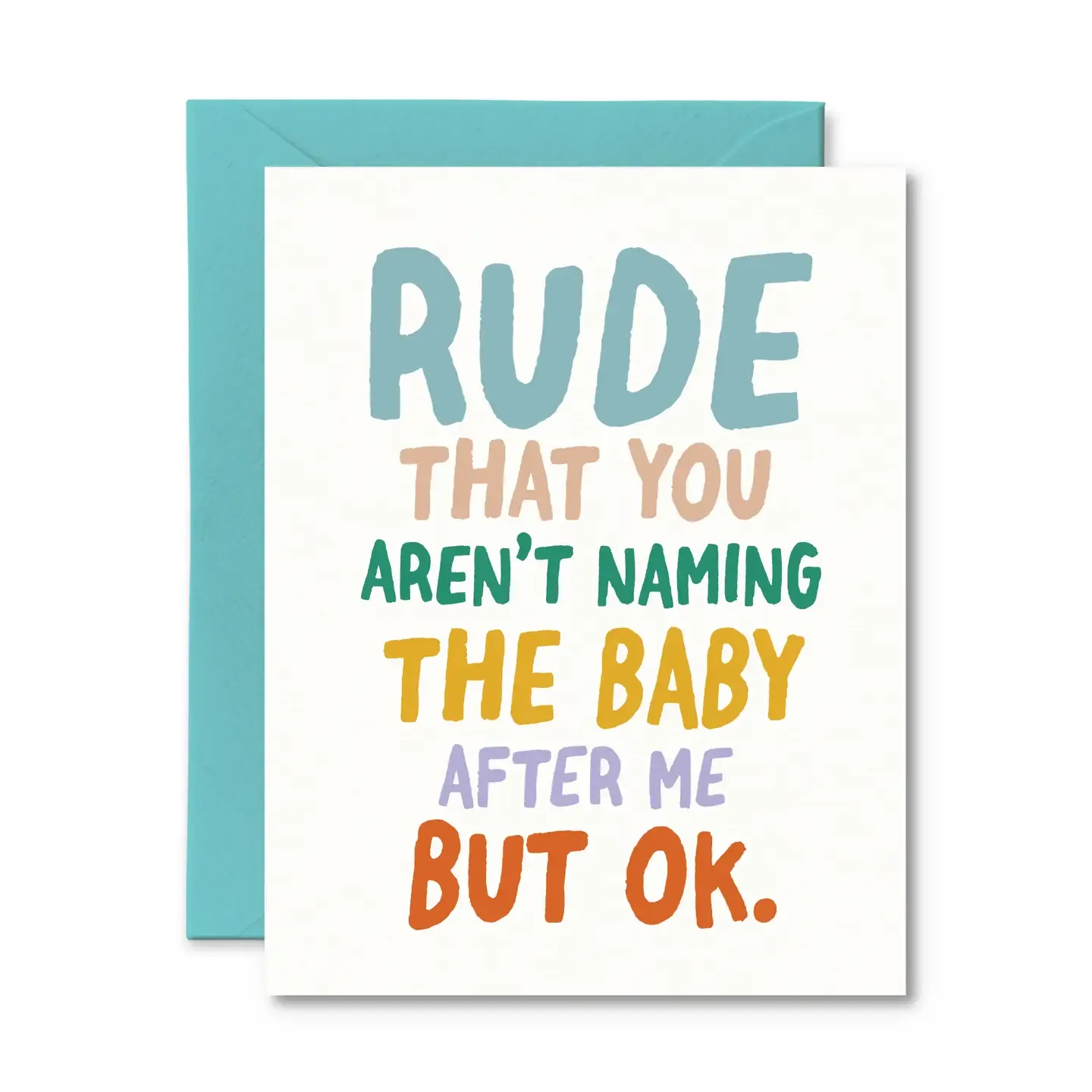 Rude Baby Card