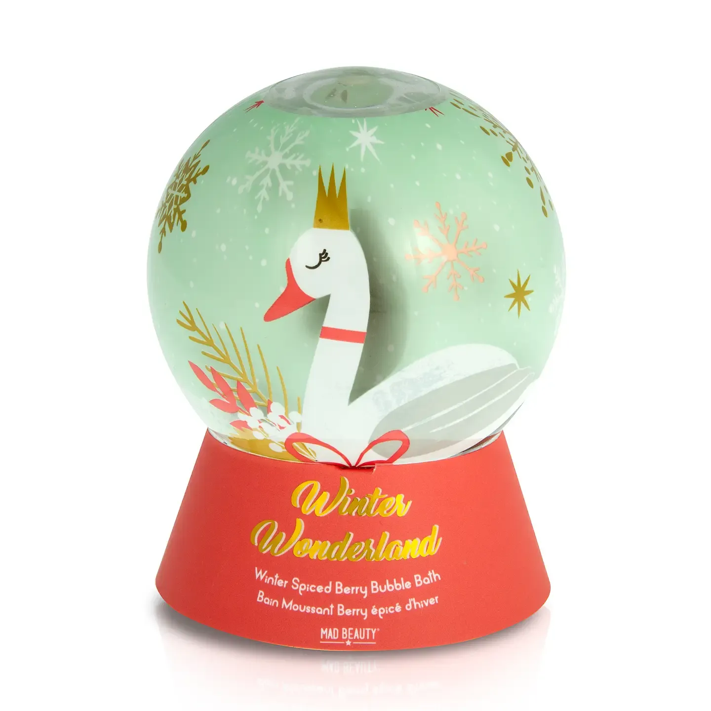 Swan Snow Globe Bubble Bath