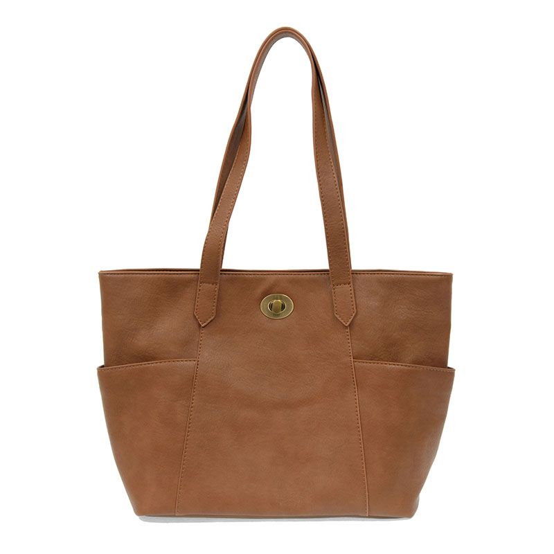 Joy Judy Toffee Turnlock Tote