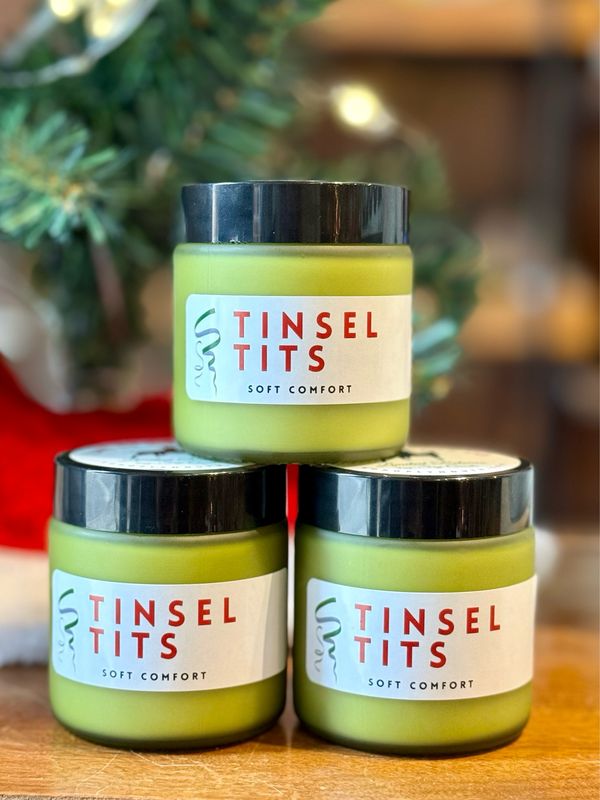 Line69 Tinsel Tits Candle