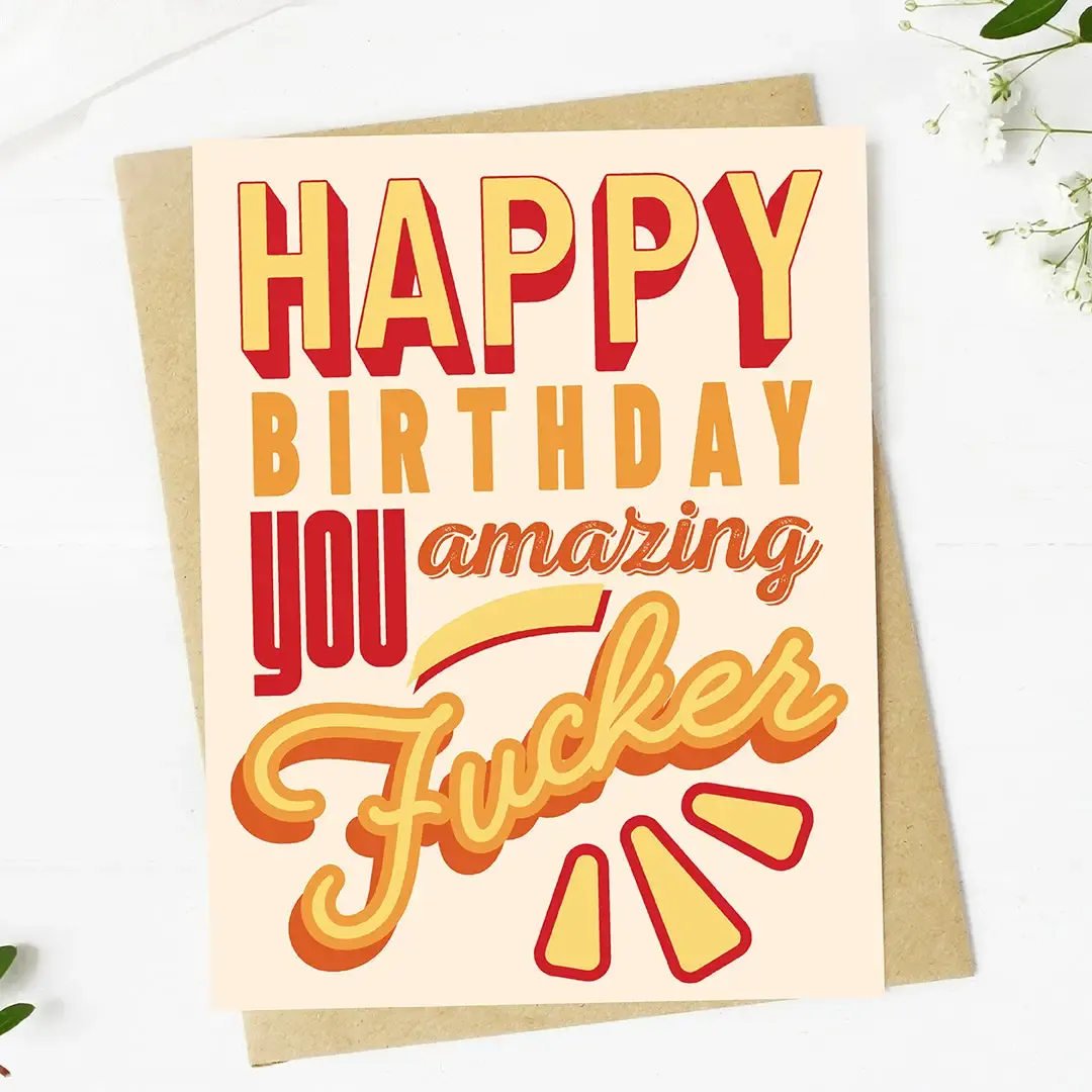 HB Amazing Fucker Card HB Amazing Fucker Card