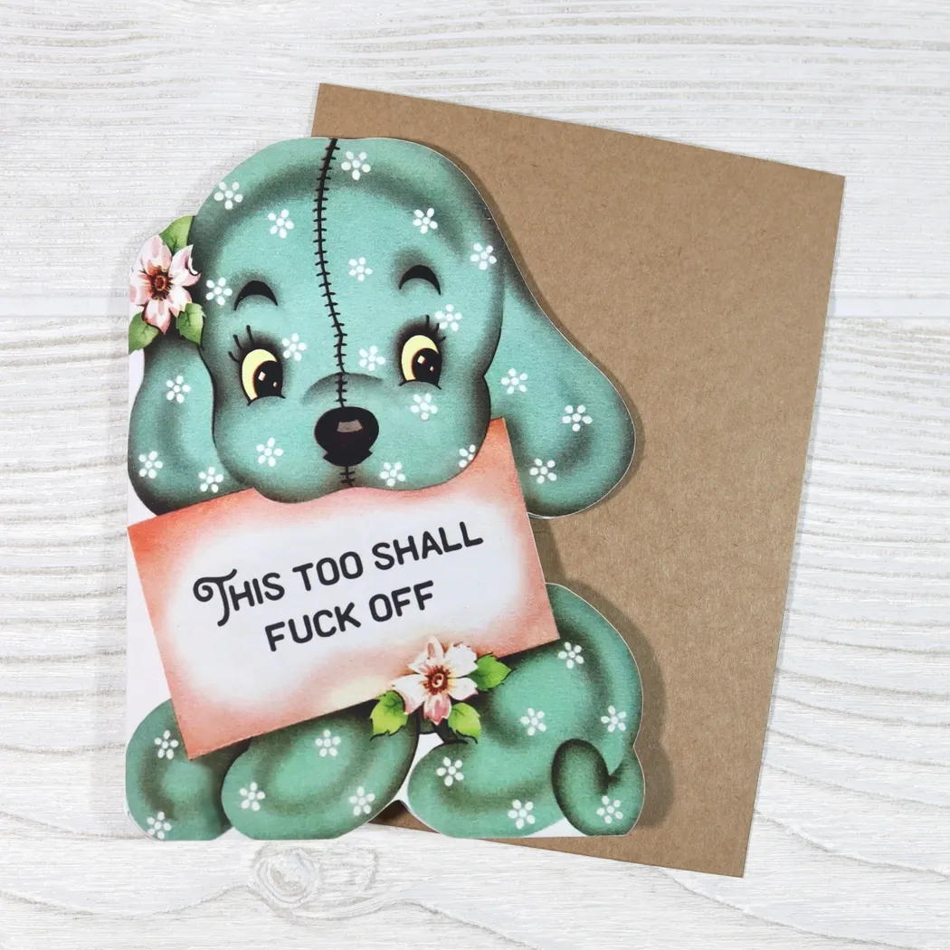 This Too Sympathy Card This Too Sympathy Card