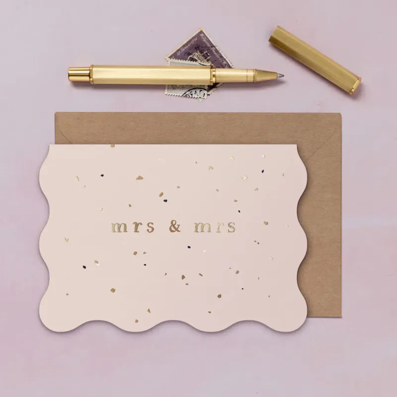 Mrs &amp; Mrs Pink Card