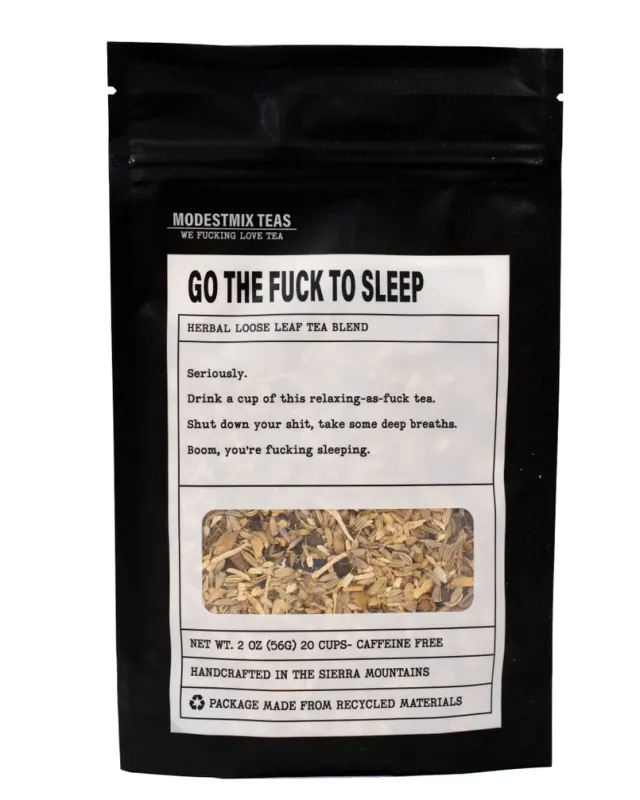 Go the Fuck to Sleep Tea