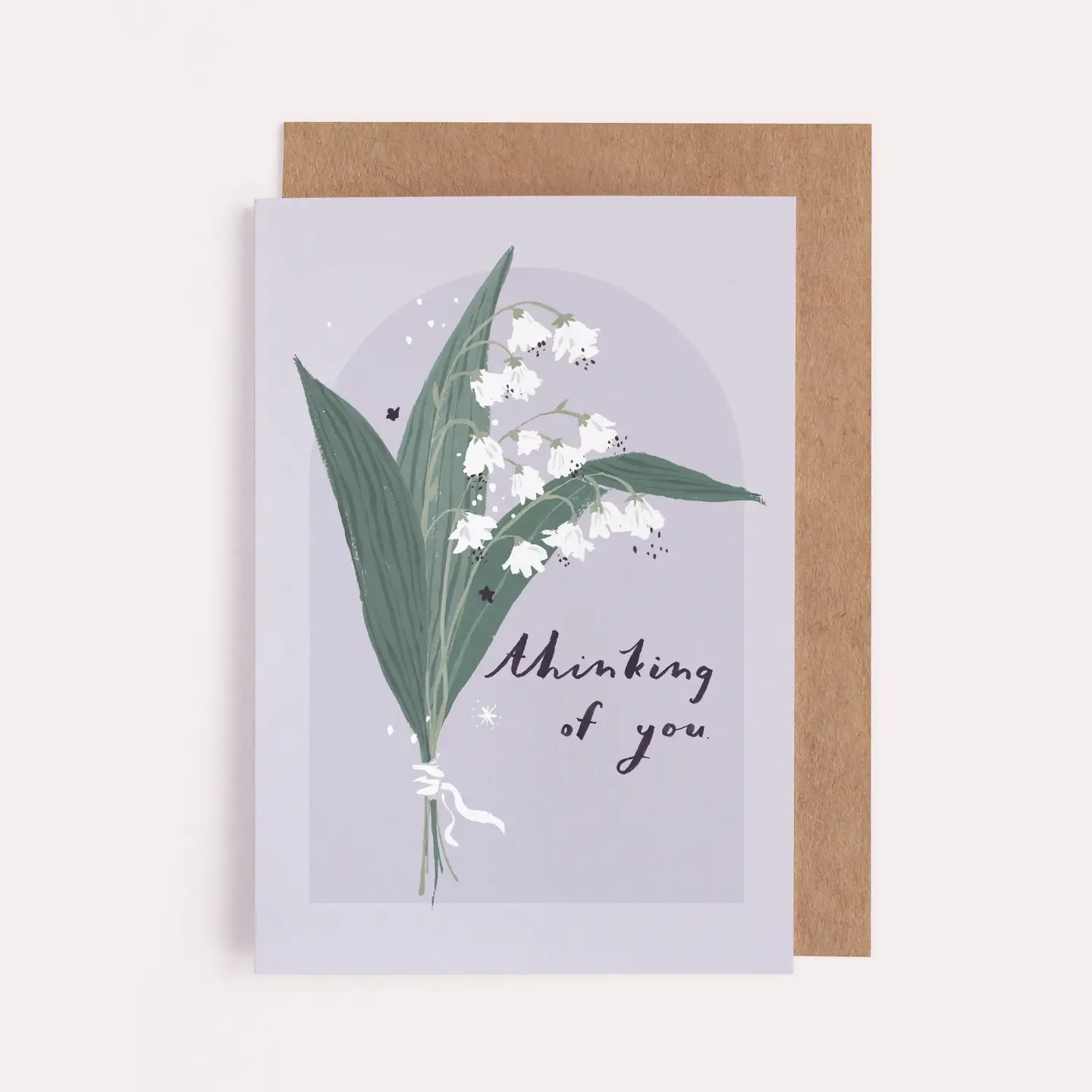 Thinking of You Lily Card
