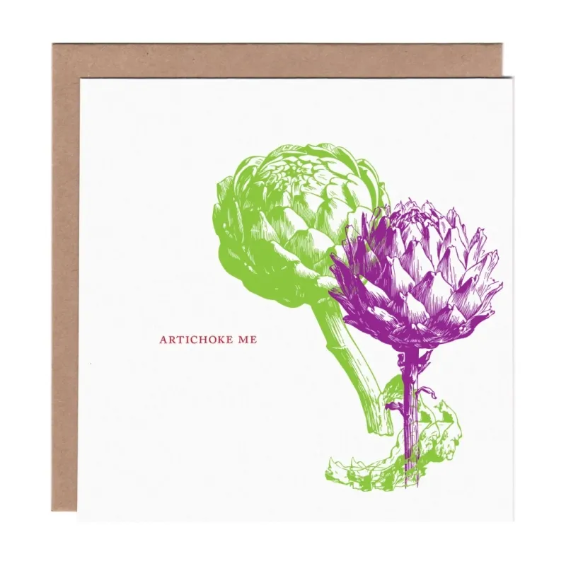 Artichoke Me Card