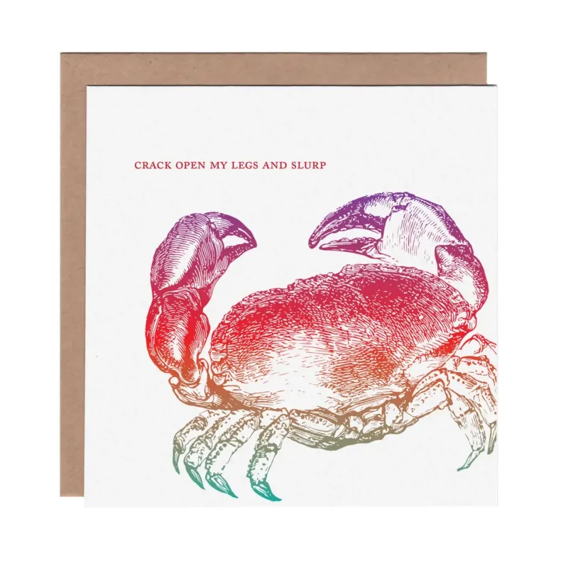 Juicy Crab Card