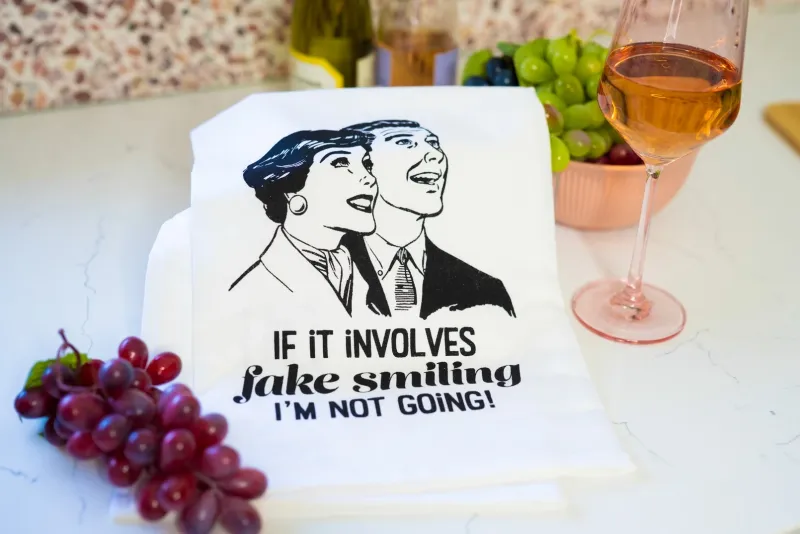 Fake Smiling Towel Fake Smiling Towel