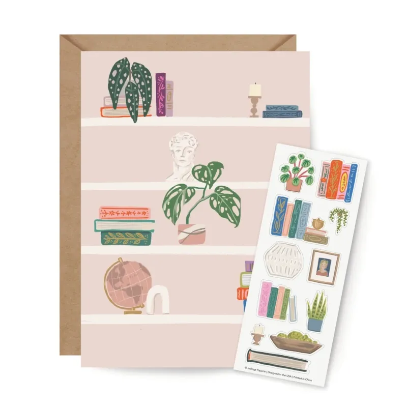 Sticker Shelfie Card Sticker Shelfie Card
