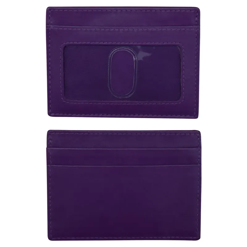 Purple ID Holder