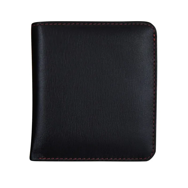 Blk/Red Bi-fold Wallet