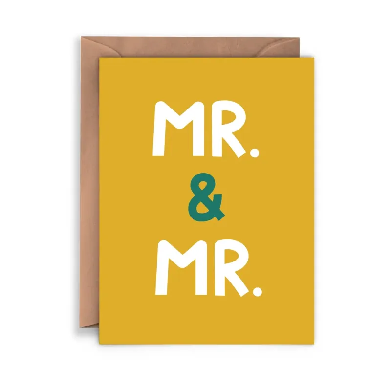 Mr & Mr Card Mr & Mr Card