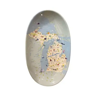 Michigan Tidbit Tray