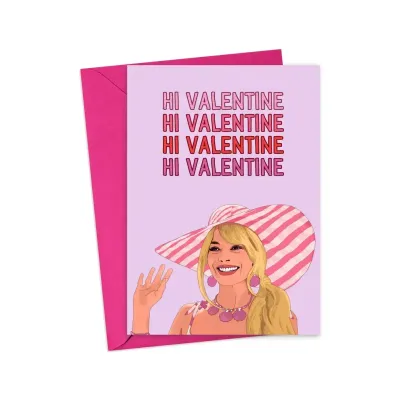Hi Valentine Card