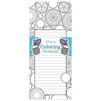 Kaleidoscope Coloring Notepad