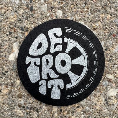 Detroit Tire Coaster