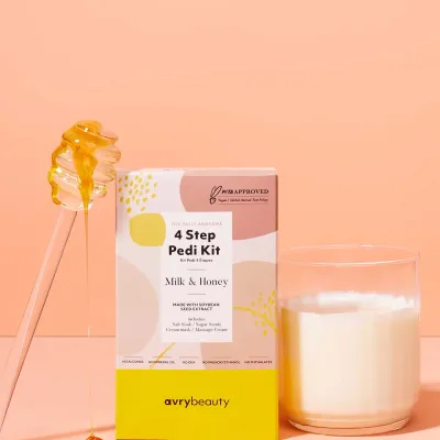 4 Step Pedi Kit- Milk &amp; Honey