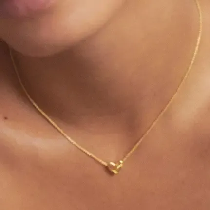 Gold Heart Necklace