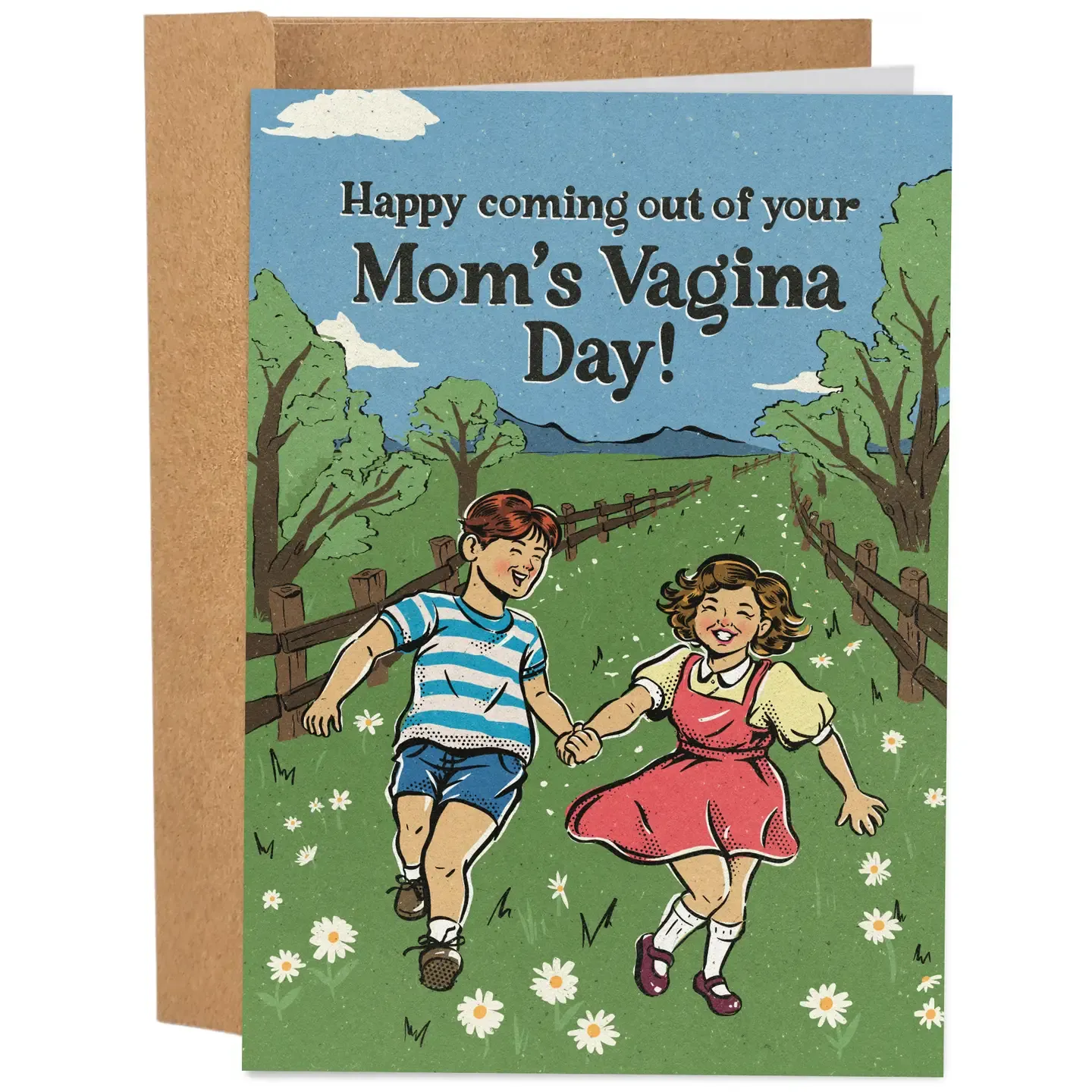 Mom's Vagina Card