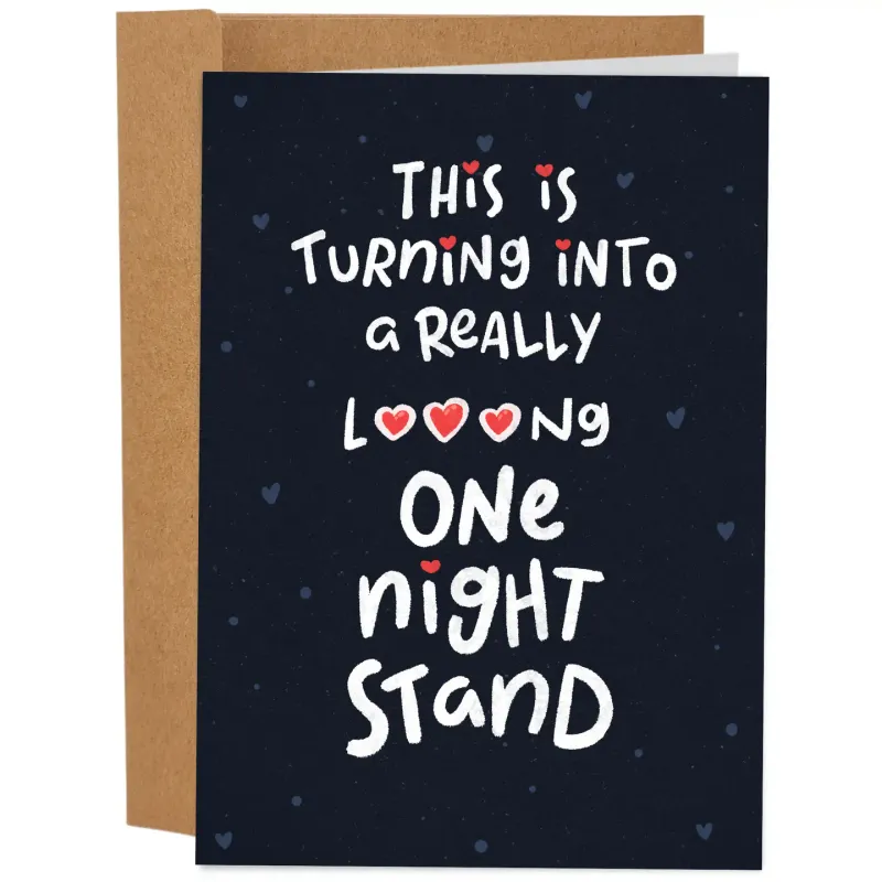 One Night Stand Card