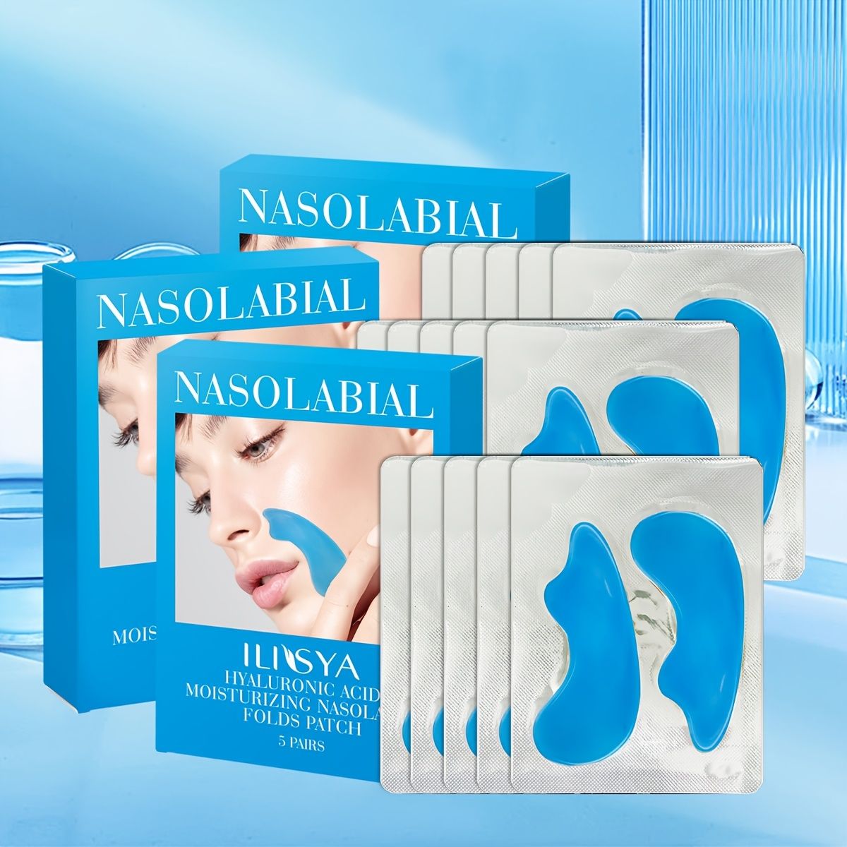 Hyaluronic Acid Folds Patch