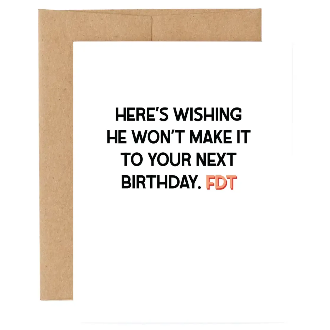 FDT Birthday Card