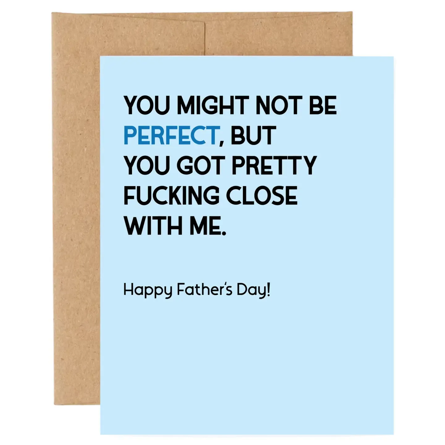 Father's Day Perfect Card Father's Day Perfect Card