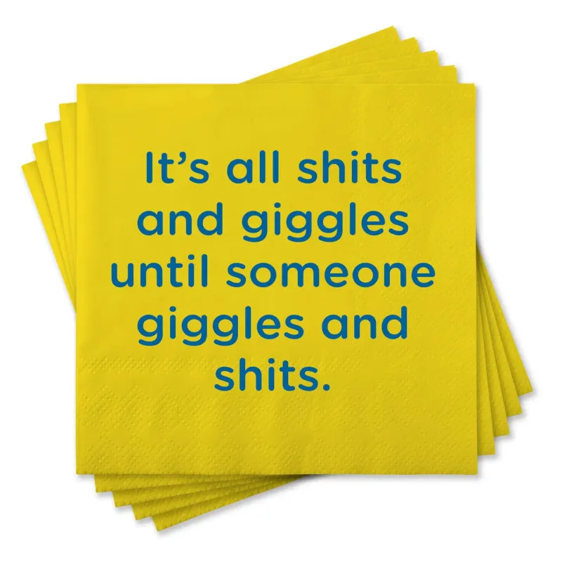 Shits and Giggles Napkins