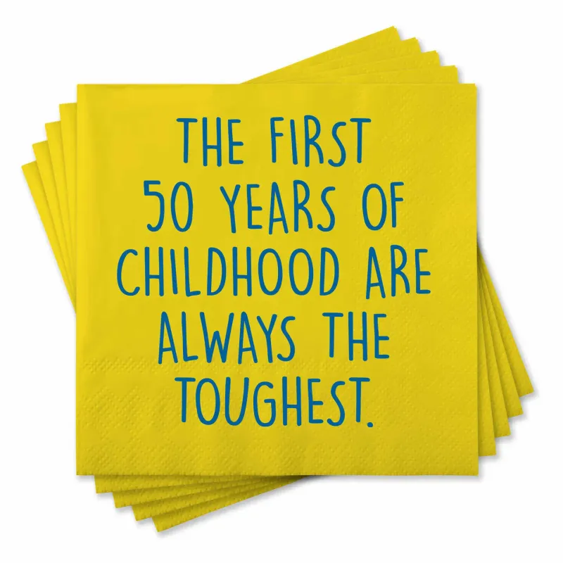 First 50 Years Napkins