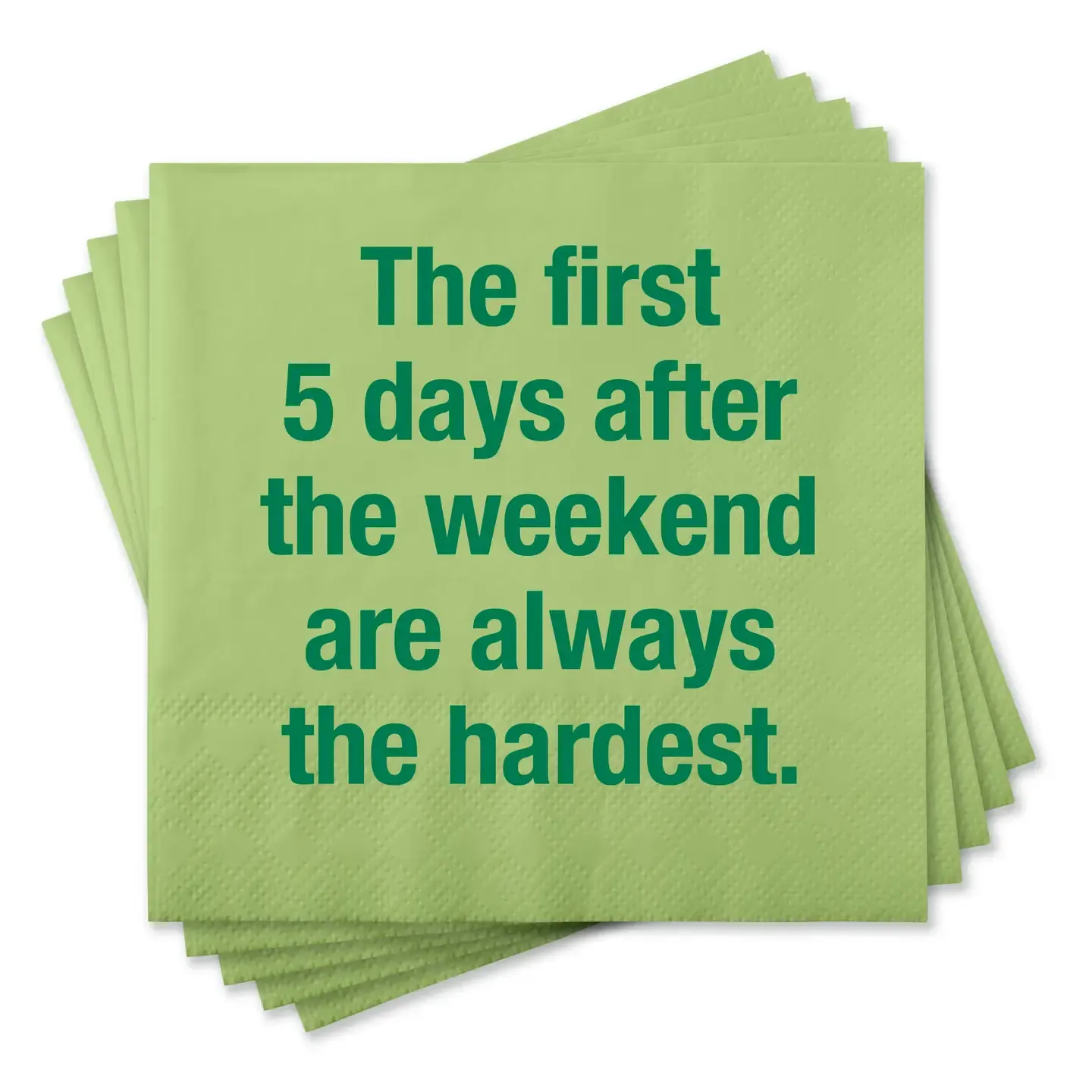 First Five Days Napkins