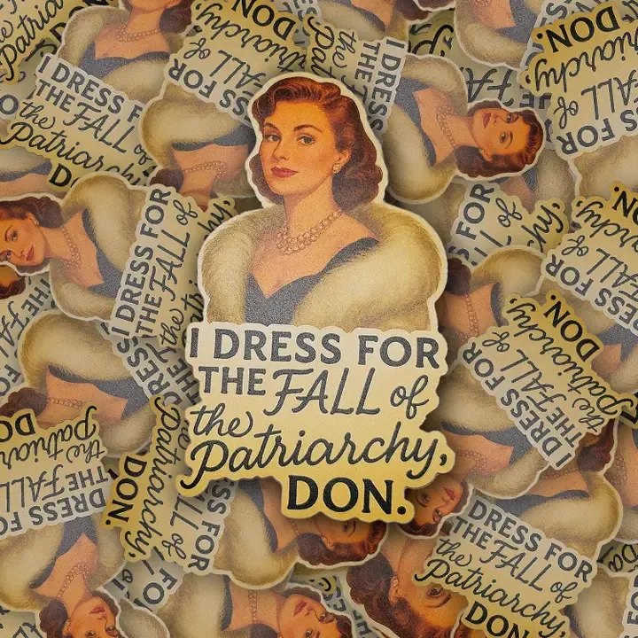 Dress for Fall Sticker Dress for Fall Sticker