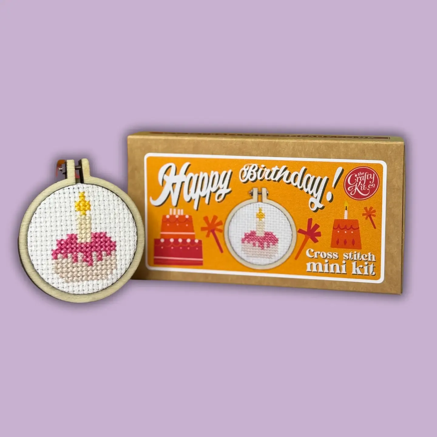 HB Cake Mini Cross Stitch