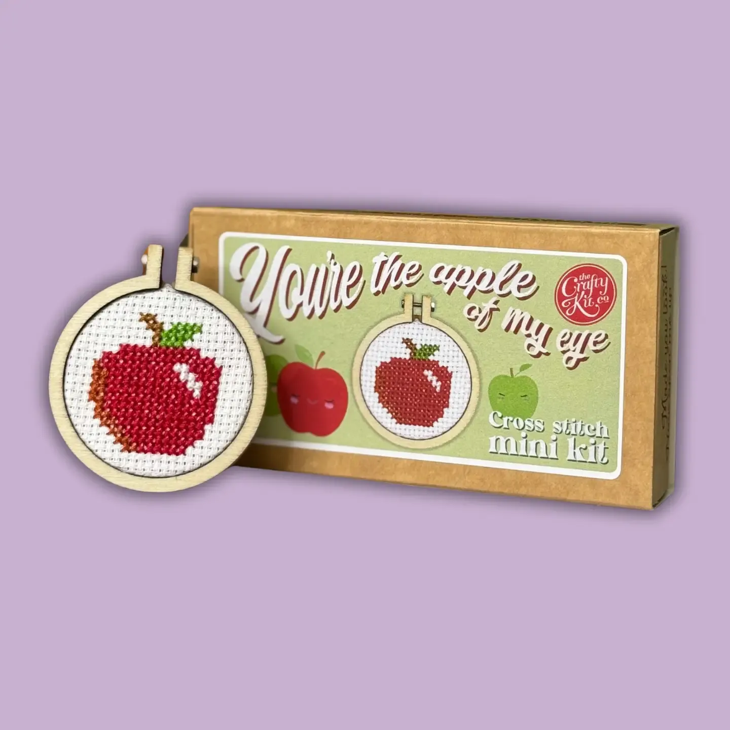Apple Mini Cross Stitch Apple Mini Cross Stitch