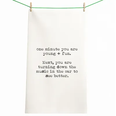 Turn Down Music Towel