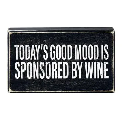 Good Mood Box Sign