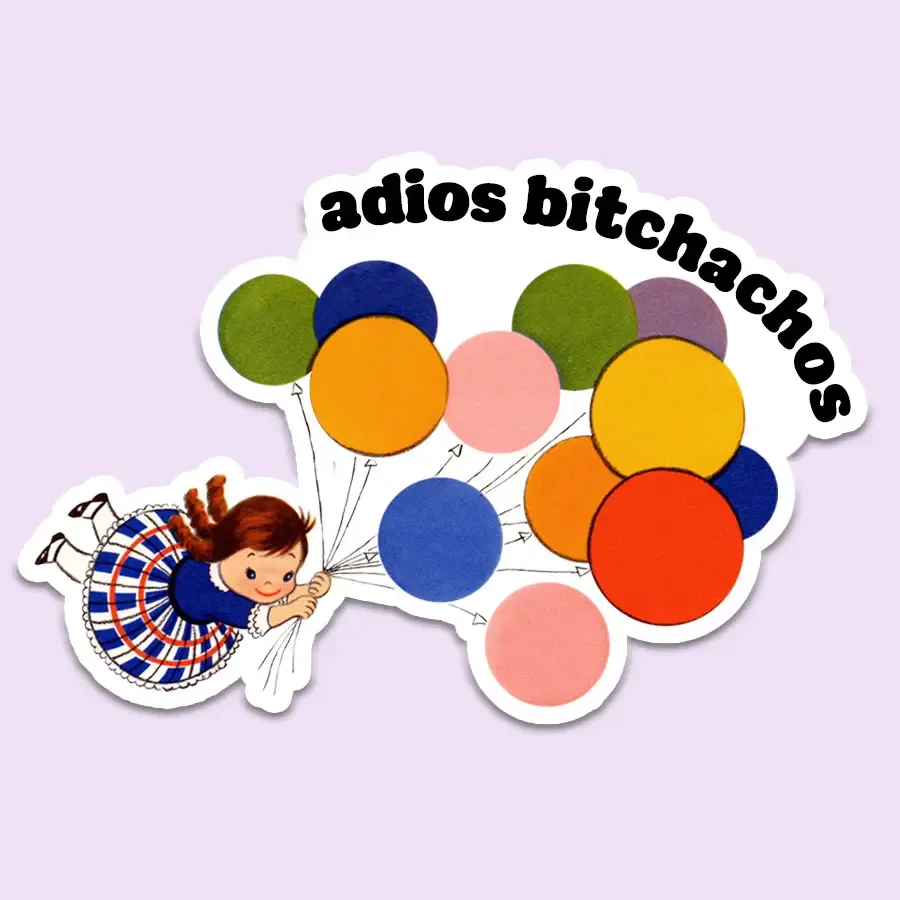 Adios Sticker Adios Sticker