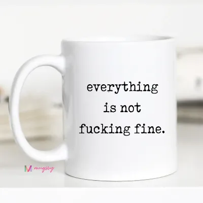 Not Fine Mug