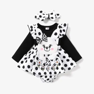 Bunny Romper BLK