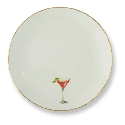 Cosmo Gold Rim Plate