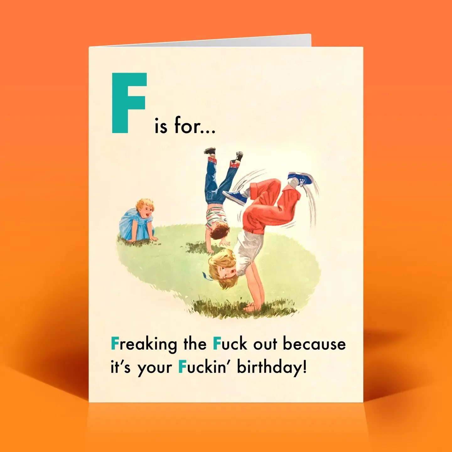 F is For Birthday Card F is For Birthday Card