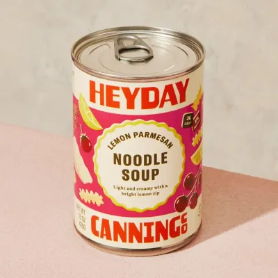 Lemon Parm Noodle Soup