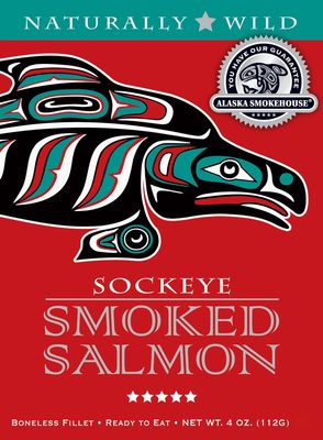 4oz. Smoked Sockeye Fillet